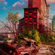 Big abandoned city escape