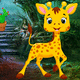 Cute giraffe rescue