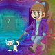 G4k girl and cat escape