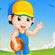 Soccer ball player rescue