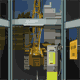 Telephone booth escape