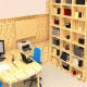 Wooden puzzle escape